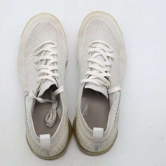 Nike Air VaporMax Flyknit 2 Men's Size 11 White Athletic Running Shoes Sneakers - Picture 9 of 10